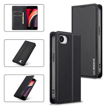 LC.IMEEKE L1 Series Frosted Fine Texture PU Phone Case, For iPhone 16e / 17e, For iPhone 17 Pro Max, For iPhone 17 Pro, For iPhone 17