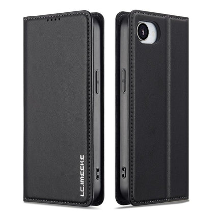 LC.IMEEKE L1 Series Frosted Fine Texture PU Phone Case, For iPhone 16e / 17e, For iPhone 17 Pro Max, For iPhone 17 Pro, For iPhone 17