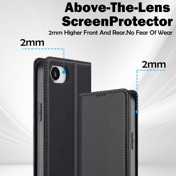 LC.IMEEKE L1 Series Frosted Fine Texture PU Phone Case, For iPhone 16e / 17e, For iPhone 17 Pro Max, For iPhone 17 Pro, For iPhone 17