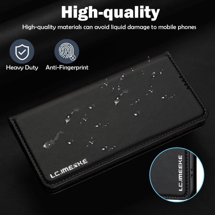 LC.IMEEKE L1 Series Frosted Fine Texture PU Phone Case, For iPhone 16e / 17e, For iPhone 17 Pro Max, For iPhone 17 Pro, For iPhone 17