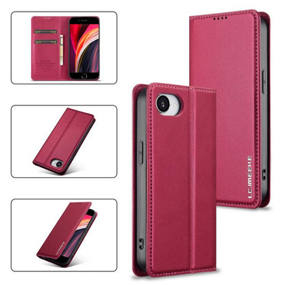 LC.IMEEKE L1 Series Frosted Fine Texture PU Phone Case, For iPhone 16e / 17e, For iPhone 17 Pro Max, For iPhone 17 Pro, For iPhone 17