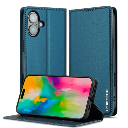 LC.IMEEKE L1 Series Frosted Fine Texture PU Phone Case, For iPhone 16e / 17e, For iPhone 17 Pro Max, For iPhone 17 Pro, For iPhone 17