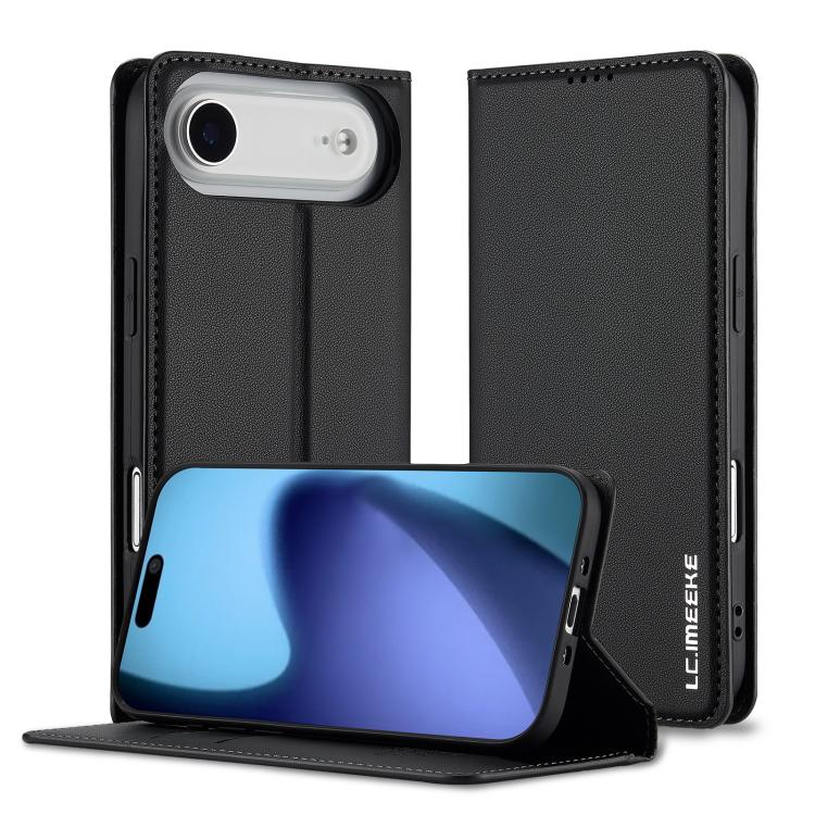 LC.IMEEKE L1 Series Frosted Fine Texture PU Phone Case, For iPhone Air, For iPhone 16 Pro Max, For iPhone 16 Pro, For iPhone 16 Plus