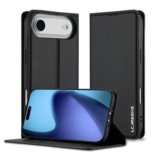 LC.IMEEKE L1 Series Frosted Fine Texture PU Phone Case, For iPhone Air, For iPhone 16 Pro Max, For iPhone 16 Pro, For iPhone 16 Plus