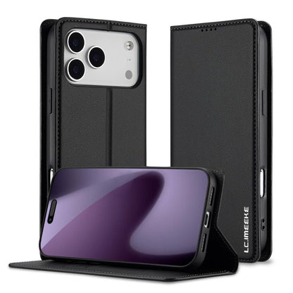 LC.IMEEKE L1 Series Frosted Fine Texture PU Phone Case, For iPhone 16e / 17e, For iPhone 17 Pro Max, For iPhone 17 Pro, For iPhone 17