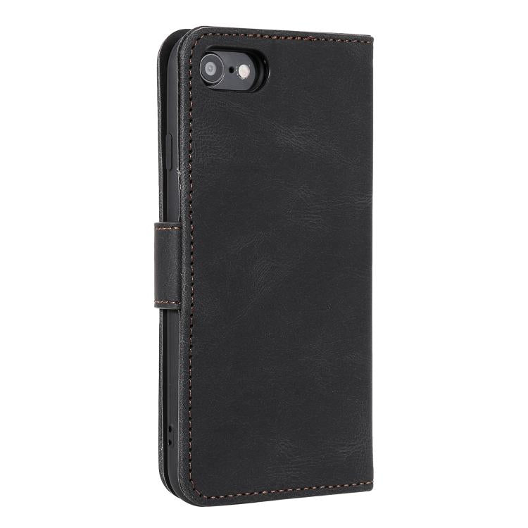 Nail Skin Feel Stitching Calf Texture Leather Phone Case