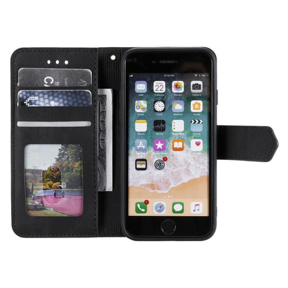 Nail Skin Feel Stitching Calf Texture Leather Phone Case