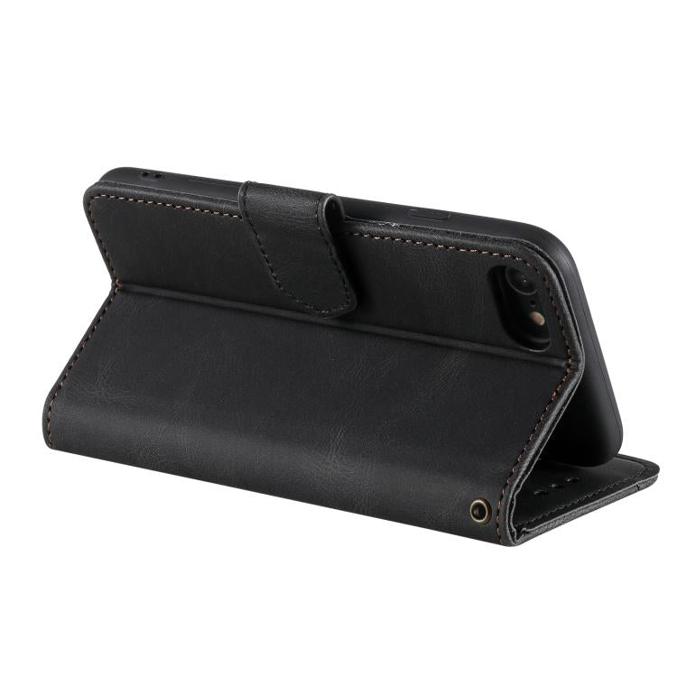 Nail Skin Feel Stitching Calf Texture Leather Phone Case