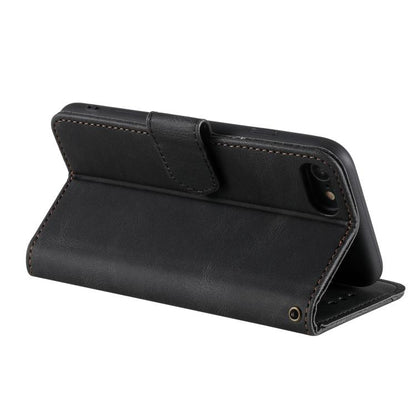 Nail Skin Feel Stitching Calf Texture Leather Phone Case