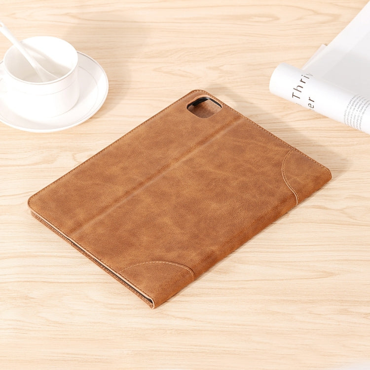 Retro Book Style Leather Tablet Case