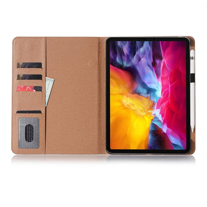 Retro Book Style Leather Tablet Case