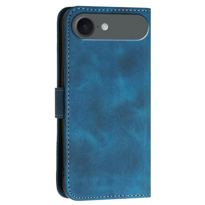 YX0080 Grid Butterfly Embossed Pattern Flip Leather Phone Case with Lanyard, For iPhone Air, For iPhone 16 Pro Max, For iPhone 16 Pro, For iPhone 16 Plus