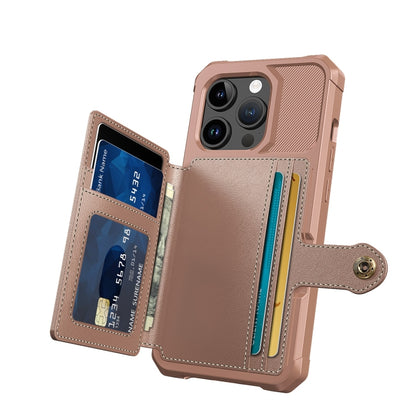 Magnetic Wallet Card Bag Leather Phone Case, For iPhone 15 Pro Max, For iPhone 15 Pro, For iPhone 15 Plus, For iPhone 15
