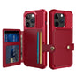 Magnetic Wallet Card Bag Leather Phone Case, For iPhone 15 Pro Max, For iPhone 15 Pro, For iPhone 15 Plus, For iPhone 15