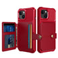 Magnetic Wallet Card Bag Leather Phone Case, For iPhone 15 Pro Max, For iPhone 15 Pro, For iPhone 15 Plus, For iPhone 15