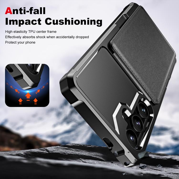 Vertical Flip Card Bag Holder Leather Phone Case, For Samsung Galaxy S25 5G, For Samsung Galaxy S25+ 5G, For Samsung Galaxy S25 Ultra 5G, For Samsung Galaxy S24 FE 5G