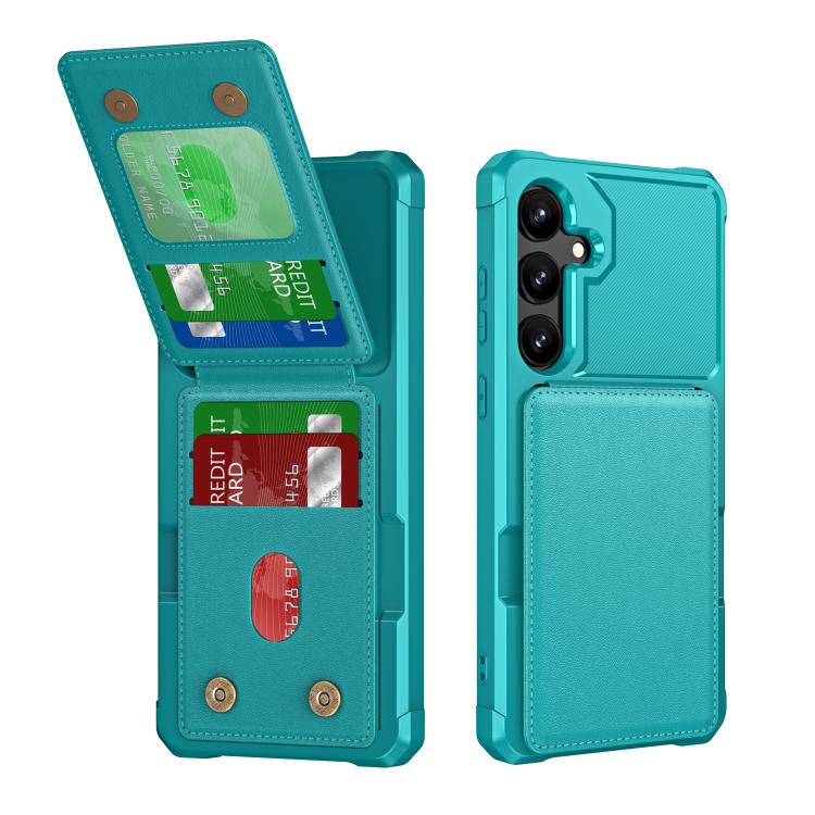 Vertical Flip Card Bag Holder Leather Phone Case, For Samsung Galaxy S25 5G, For Samsung Galaxy S25+ 5G, For Samsung Galaxy S25 Ultra 5G, For Samsung Galaxy S24 FE 5G