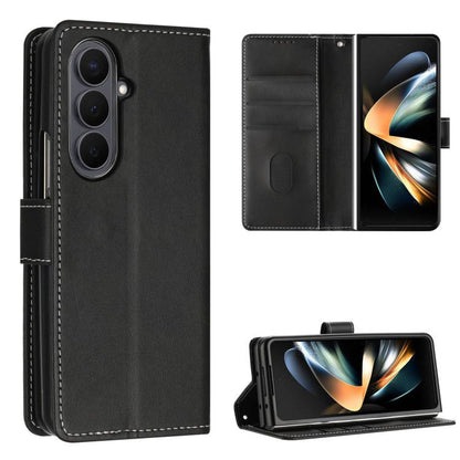 Solid Color Calf Texture Folding Leather Phone Case, For Galaxy Z Fold8 5G, For Galaxy Z Fold8 Ultra 5G, For Galaxy Z Flip8 5G