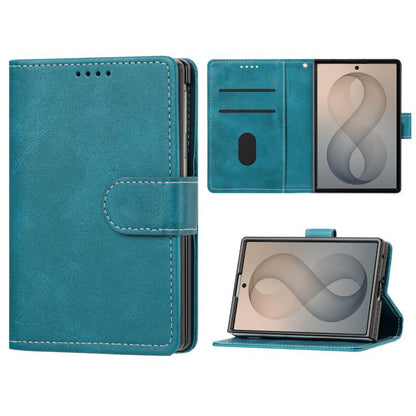 Solid Color Calf Texture Folding Leather Phone Case, For Galaxy Z Fold8 5G, For Galaxy Z Fold8 Ultra 5G, For Galaxy Z Flip8 5G