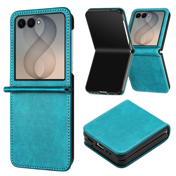 Solid Color Calf Texture Folding Leather Phone Case, For Galaxy Z Fold8 5G, For Galaxy Z Fold8 Ultra 5G, For Galaxy Z Flip8 5G