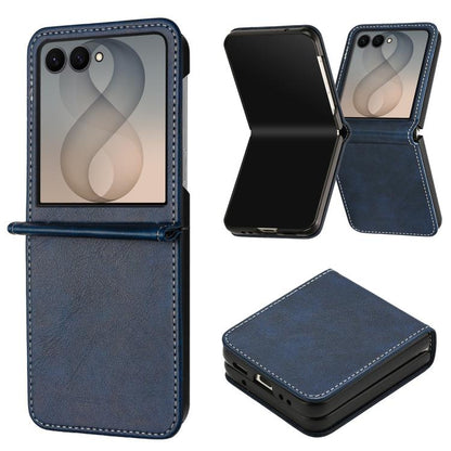 Solid Color Calf Texture Folding Leather Phone Case, For Galaxy Z Fold8 5G, For Galaxy Z Fold8 Ultra 5G, For Galaxy Z Flip8 5G