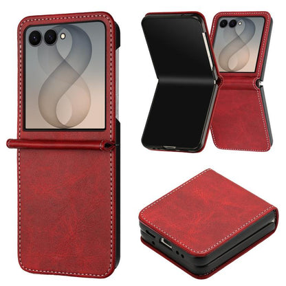 Solid Color Calf Texture Folding Leather Phone Case, For Galaxy Z Fold8 5G, For Galaxy Z Fold8 Ultra 5G, For Galaxy Z Flip8 5G