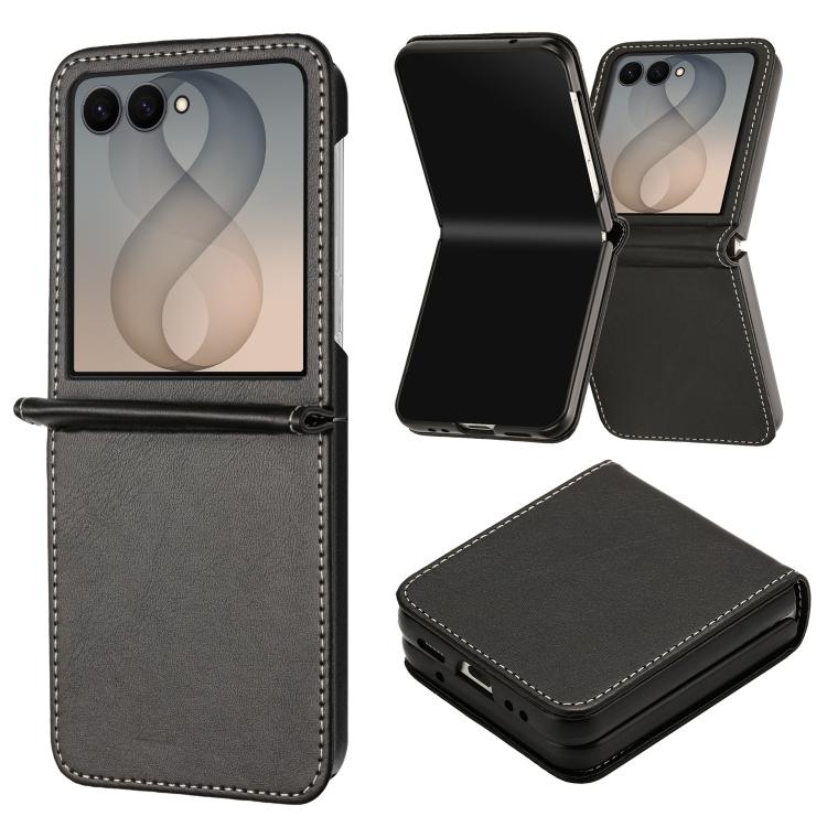 Solid Color Calf Texture Folding Leather Phone Case, For Galaxy Z Fold8 5G, For Galaxy Z Fold8 Ultra 5G, For Galaxy Z Flip8 5G