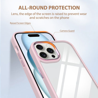 Gold Shield 2 in 1 PC + TPU Shockproof Phone Case, For iPhone 15 Pro Max, For iPhone 15 Pro, For iPhone 15