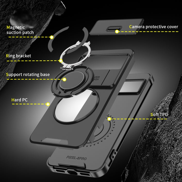 Sliding Camshield Ring Holder Phone Case