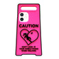 Warning Signs Noctilucent Silicone Phone Case