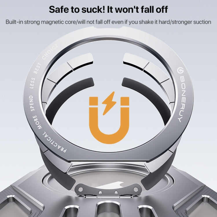 Aluminum Alloy Borderless MagSafe Rotating Holder Phone Case