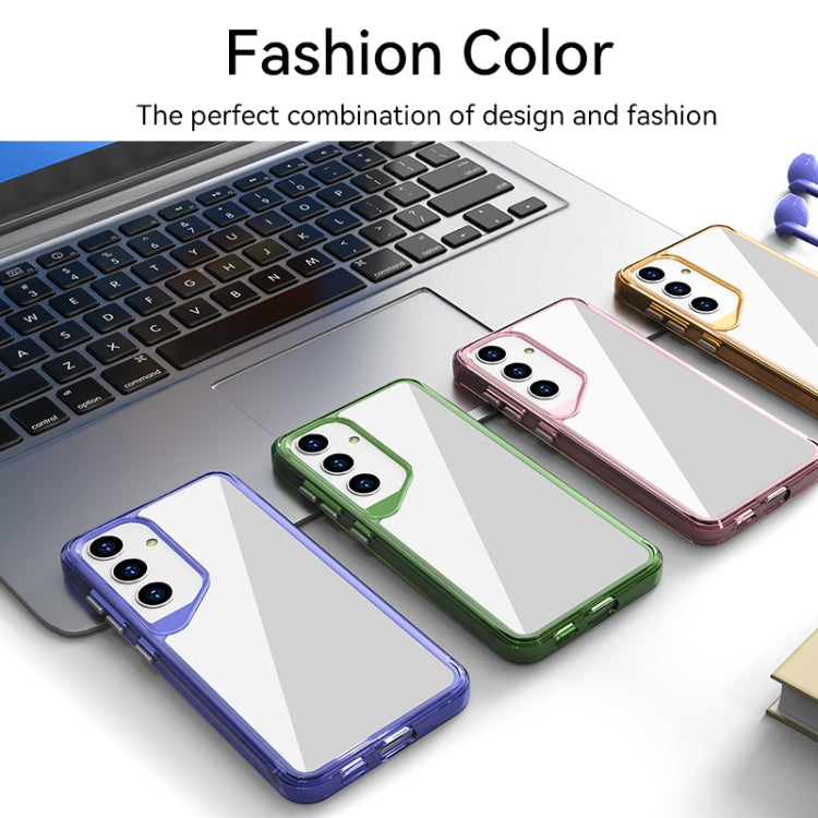 Ice Transparent Series TPU + PC + Acrylic Hybrid Phone Case