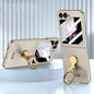 GKK Integrated Ultra-thin Triaxial Ring Holder PC Phone Case, For Samsung Galaxy Z Flip6 / Flip7 FE