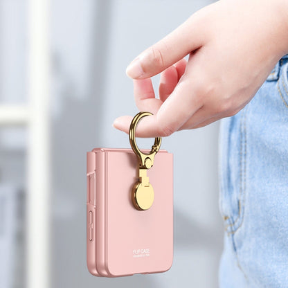 GKK Integrated Ultra-thin Triaxial Ring Holder PC Phone Case, For Samsung Galaxy Z Flip6 / Flip7 FE