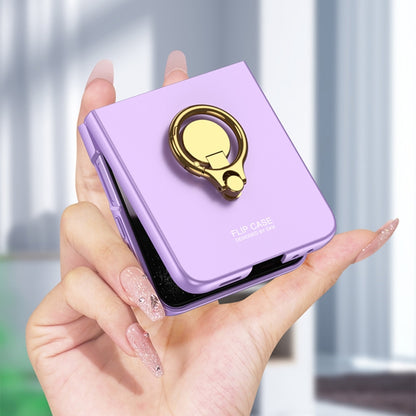 GKK Integrated Ultra-thin Triaxial Ring Holder PC Phone Case, For Samsung Galaxy Z Flip6 / Flip7 FE