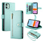 Nine Card-slot Zipper Wallet Bag Leather Phone Case, For iPhone 11 Pro Max, For iPhone 11, For iPhone 11 Pro
