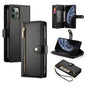 Nine Card-slot Zipper Wallet Bag Leather Phone Case, For iPhone 11 Pro Max, For iPhone 11, For iPhone 11 Pro