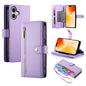 Nine Card-slot Zipper Wallet Bag Leather Phone Case, For iPhone 17 Pro Max, For iPhone 17 Pro, For iPhone 17, For iPhone Air