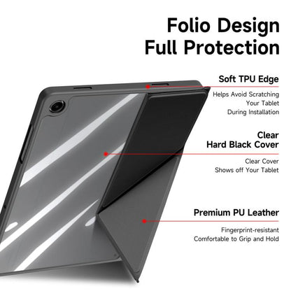 DUX DUCIS Magi Series Smart Leather Tablet Case, For Samsung Galaxy Tab A11+ / A9+, For Samsung Galaxy Tab S10 Lite / S10 FE, For Samsung Galaxy Tab S11, For Samsung Galaxy Tab S11 Ultra, For Samsung Galaxy Tab S10 FE+, For Samsung Galaxy Tab S10 Ultra...