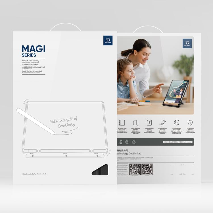 DUX DUCIS Magi Series Smart Leather Tablet Case, For Samsung Galaxy Tab A11+ / A9+, For Samsung Galaxy Tab S10 Lite / S10 FE, For Samsung Galaxy Tab S11, For Samsung Galaxy Tab S11 Ultra, For Samsung Galaxy Tab S10 FE+, For Samsung Galaxy Tab S10 Ultra...