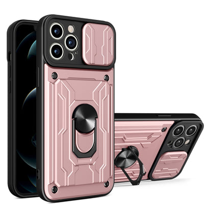 Sliding Camshield TPU+PC Phone Case with Card Slot, For iPhone 16, For iPhone 15 Pro Max, For iPhone 15 Pro