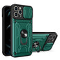 Sliding Camshield TPU+PC Phone Case with Card Slot, For iPhone 16, For iPhone 15 Pro Max, For iPhone 15 Pro