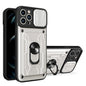 Sliding Camshield TPU+PC Phone Case with Card Slot, For iPhone 16, For iPhone 15 Pro Max, For iPhone 15 Pro