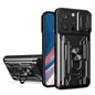 Sliding Camshield TPU+PC Phone Case with Card Slot, For iPhone 16, For iPhone 15 Pro Max, For iPhone 15 Pro