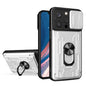 Sliding Camshield TPU+PC Phone Case with Card Slot, For iPhone 15 Pro, For iPhone 15 Plus, For iPhone 15