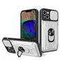 Sliding Camshield TPU+PC Phone Case with Card Slot, For iPhone 15 Pro, For iPhone 15 Plus, For iPhone 15