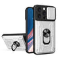 Sliding Camshield TPU+PC Phone Case with Card Slot, For iPhone 16 Pro Max, For iPhone 16 Pro, For iPhone 16 Plus