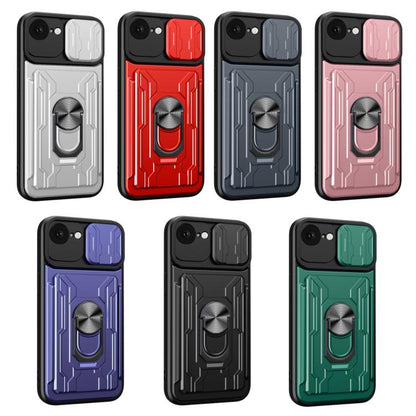 Sliding Camshield TPU+PC Phone Case with Card Slot, For iPhone 17e / 16e, For iPhone 17 Pro Max, For iPhone 17 Pro
