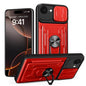 Sliding Camshield TPU+PC Phone Case with Card Slot, For iPhone 17e / 16e, For iPhone 17 Pro Max, For iPhone 17 Pro