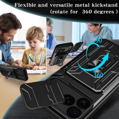 Sliding Camshield TPU+PC Phone Case with Card Slot, For iPhone 17 Pro Max, For iPhone 17 Pro, For iPhone 17